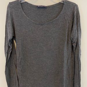 Bandy Melville Gray Long Sleeve Shirt